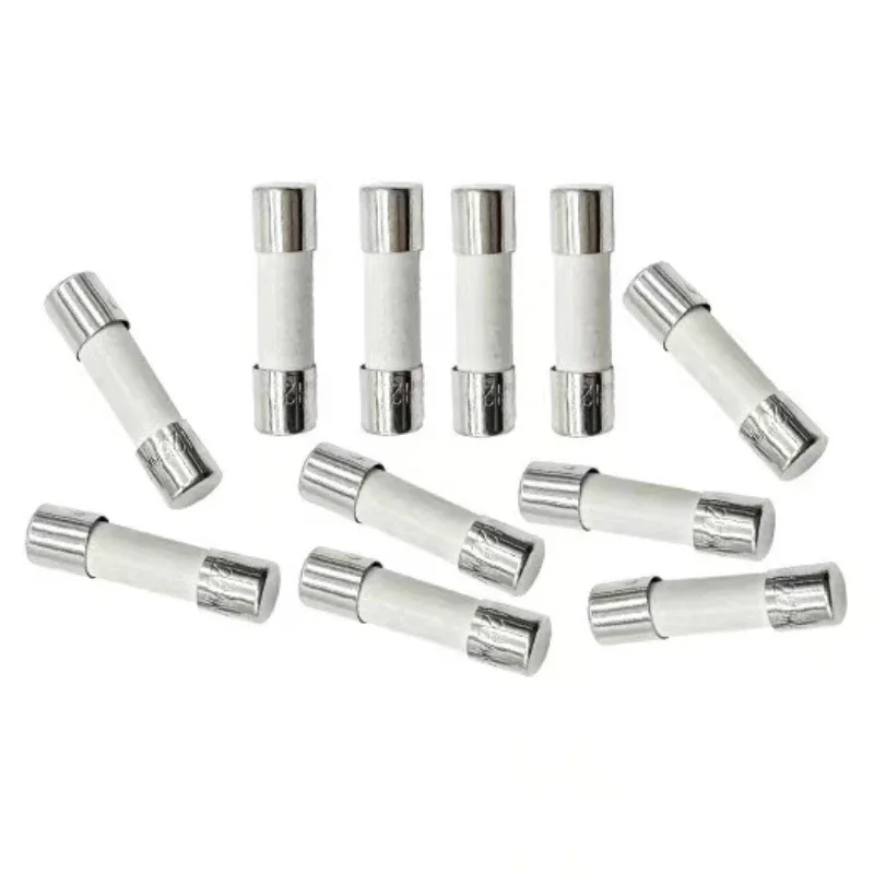 10PCS/lot 5*20mm 6*30mm Fast Blow Tube Fuses Mm 250V 0.1 0.2 0.3 0.5 1 2 3 4 5 6 8 10 15 20 25 30A AMP Fuse Ceramic Fuse