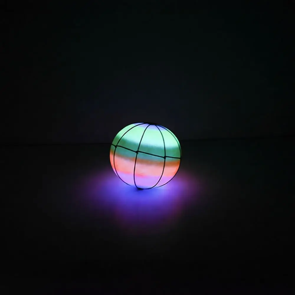 Pumpkin Swing Ball Fitness Training Tool Glowing Elastic Exercise Equipment Shoulder Neck Relief Outdoor Sports Device