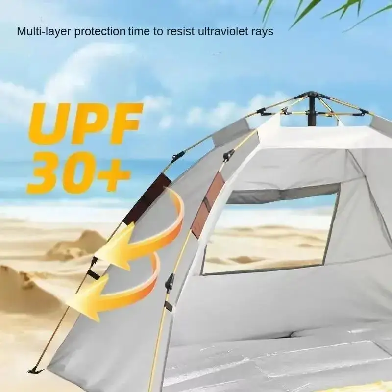 

Lightweight Instant Pop Up Beach Tent for 2 3 Person Waterproof Windproof Portable Outdoor Camping Hiking Sun Shelter Easy Setup