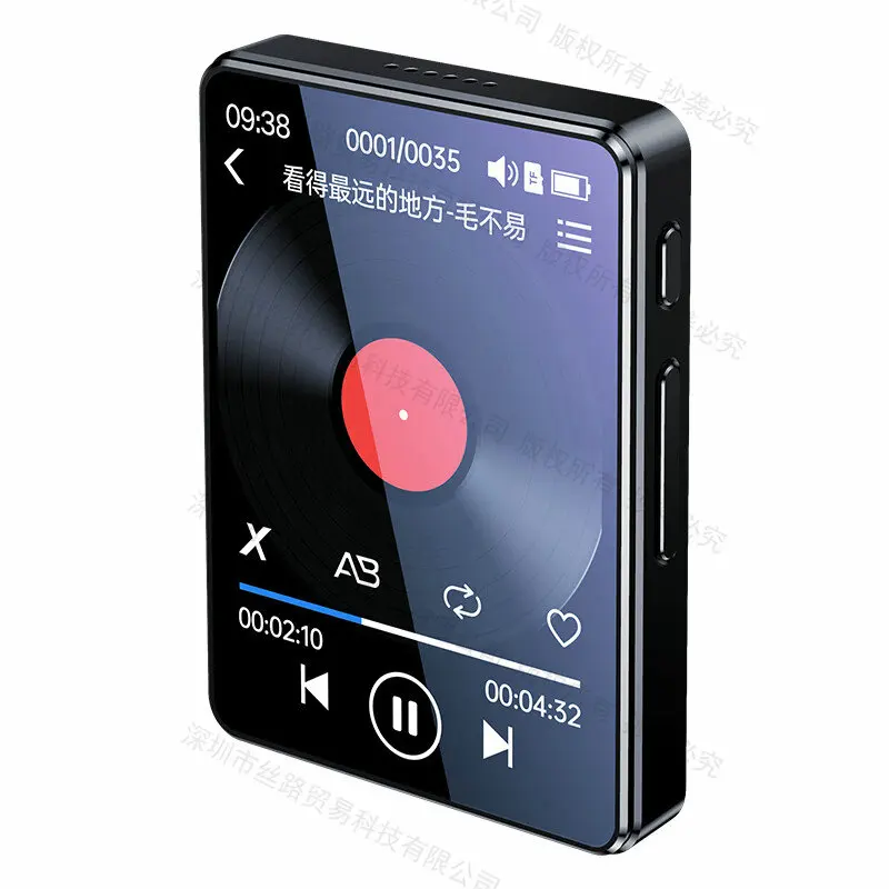 Amoi Finetop X1 MP3 موسيقى راديو FM مشغل فيديو بلوتوث صغير HiFi ستيريو المهنية الرياضة USB نوع-C الركض وكمان MP4