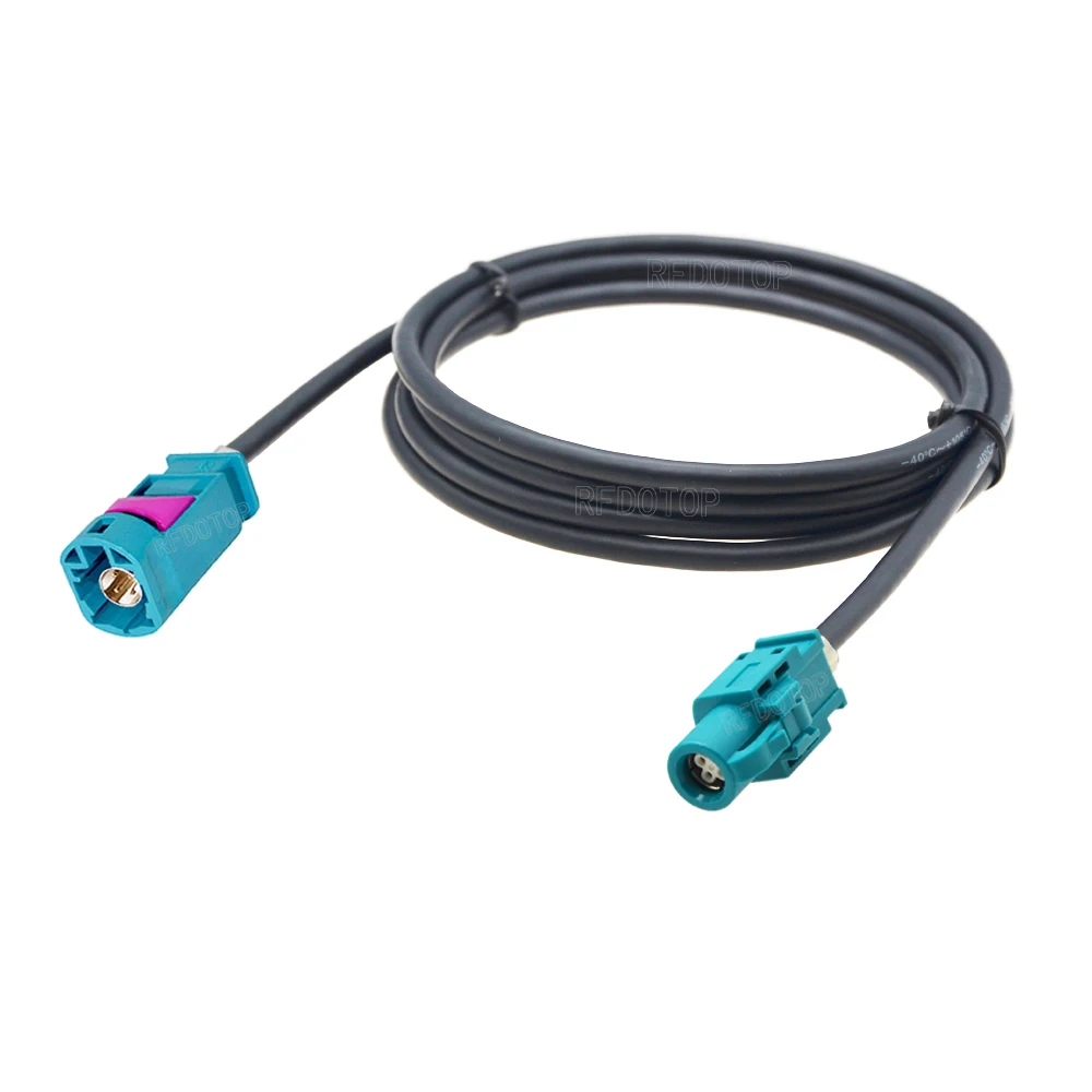 4 Pin HSD LVDS Code Z Männlichen Stecker auf Buchse Jack Stecker 535 4-Core Kabel Fahrzeug Signal Übertragung geschirmt Cale