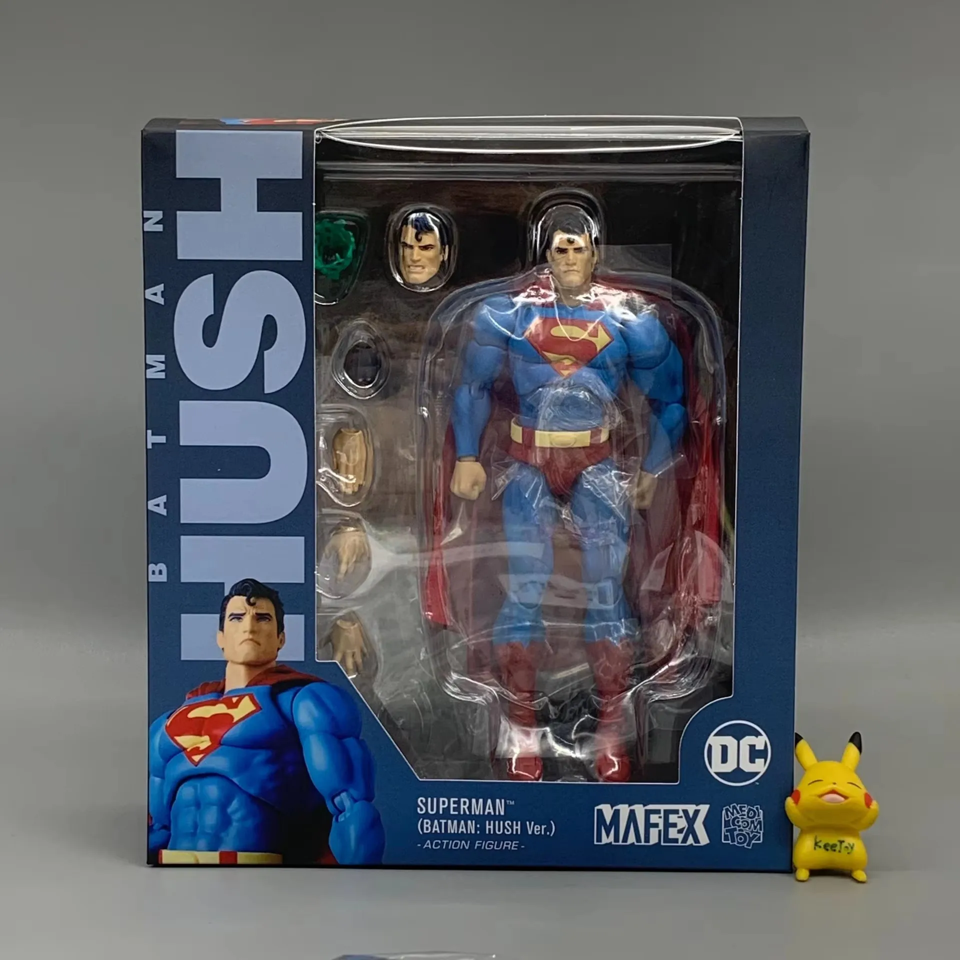 In Stock Mafex 1/12 DC Comics Batman Silent Superman Mobile Handpiece Action Figure Model Toys Gifts New