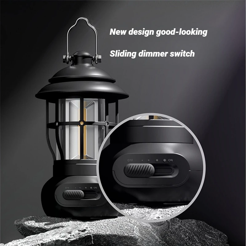 

Outdoor Portable Solar Powered Charging Lighting, Led Ambient Tent Camping Light