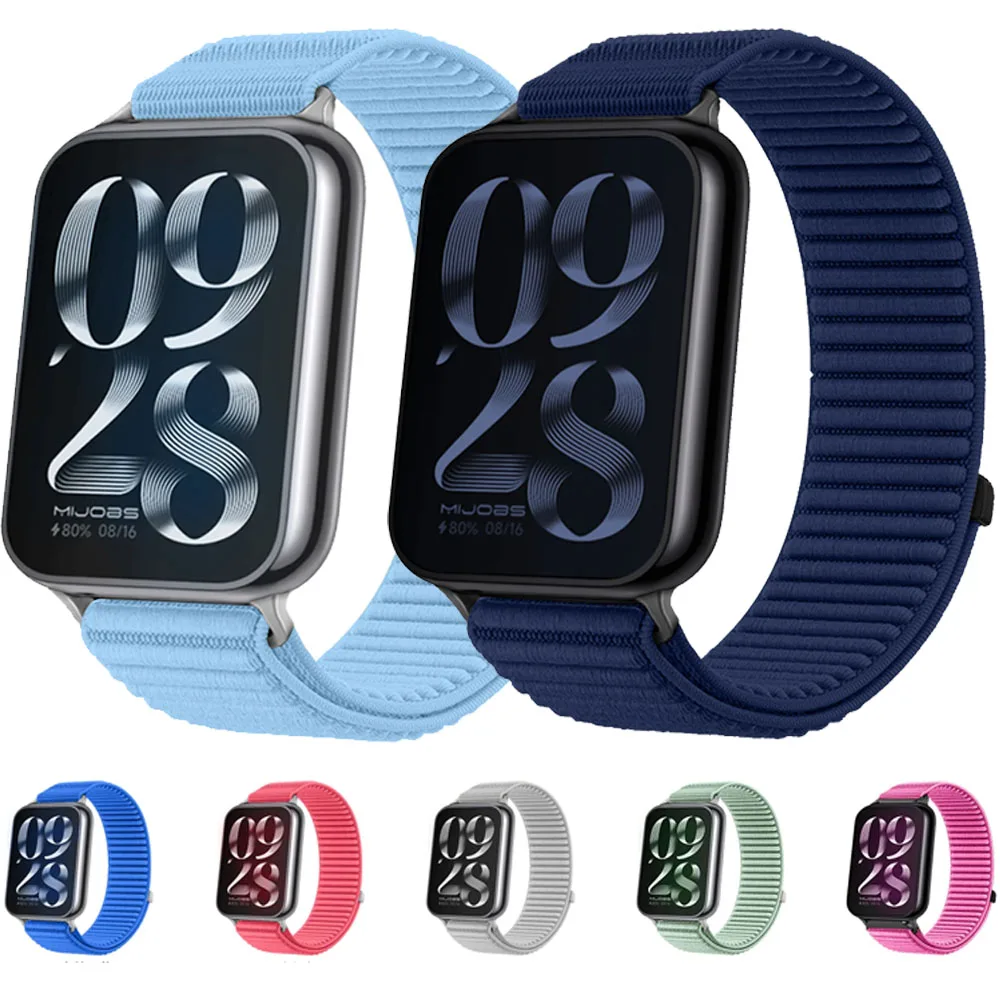 �y�Z�[�����zXiaomi Mi Band 9 Pro/8 Pro�ARedmi Watch 6/5/4�p���^���w�b�h�i�C�����҂݃��[�v�X�g���b�v�A�����p�ʋC���u���X���b�g�A�ԐF���X�g�o���h