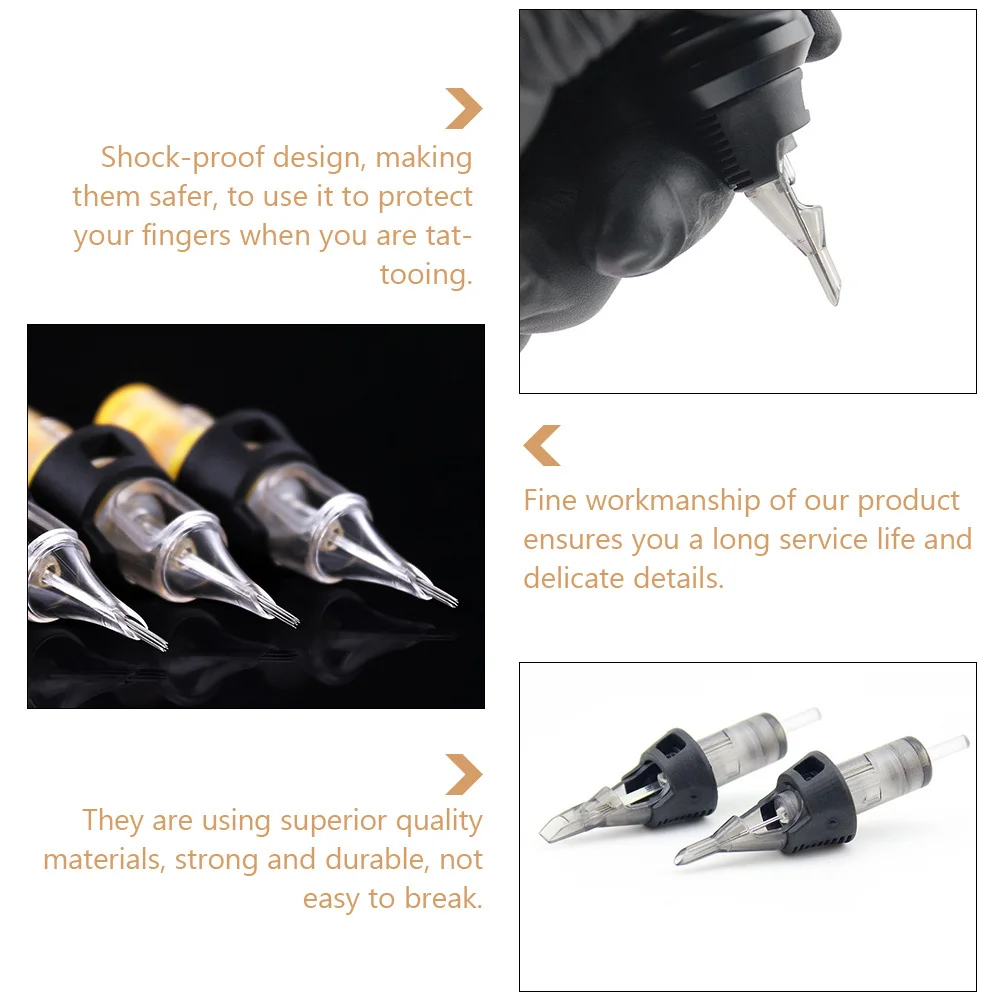 

50pcs Silicone Shock-Absorption Rings For Tattoos Durable Needle Protector Smooth Tattooing Tools Supple Shock-Proof Ring