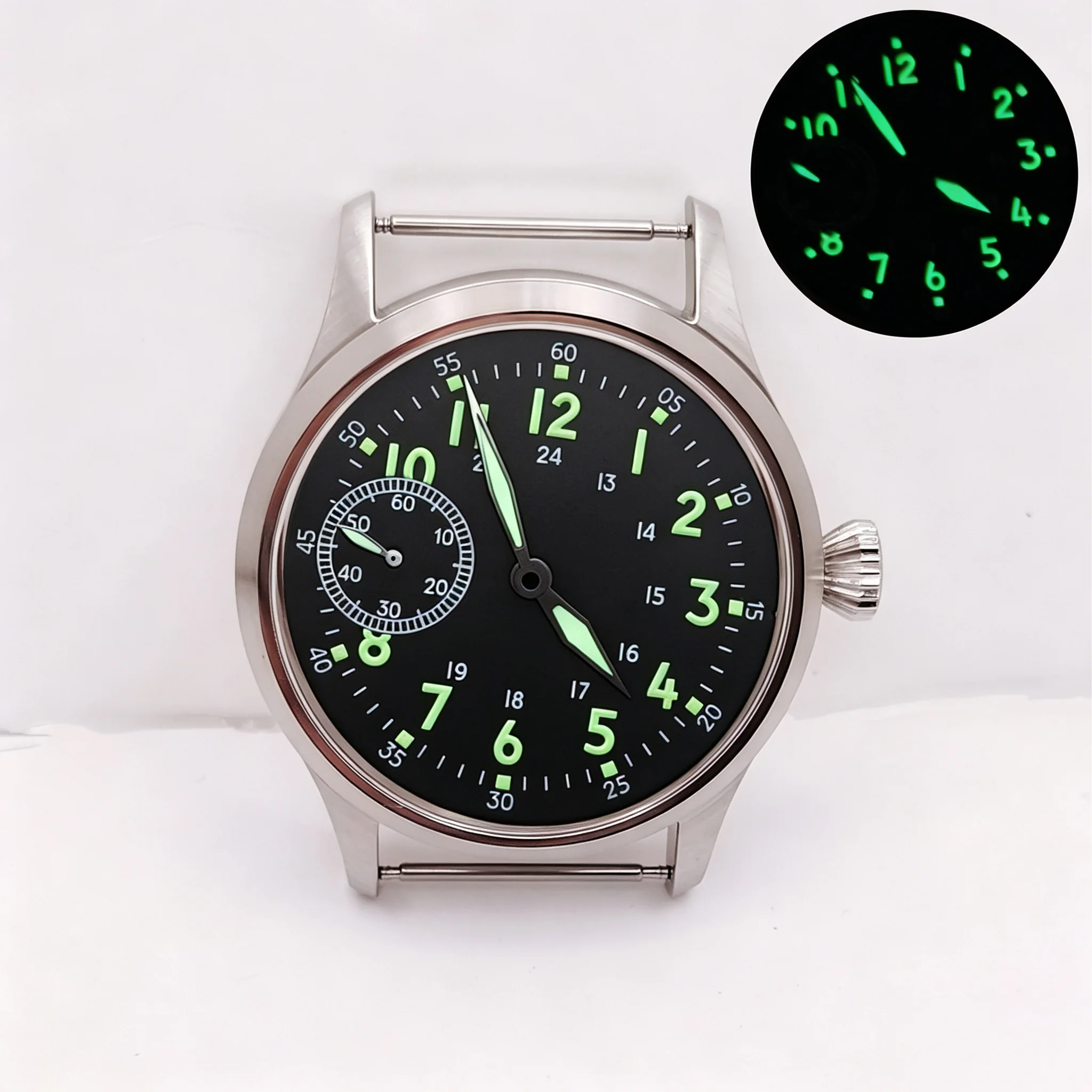 새로운 42MM 사파이어 글래스 시계 부품 케이스, 녹 - Exhibition Caseback 리뷰 및 가격