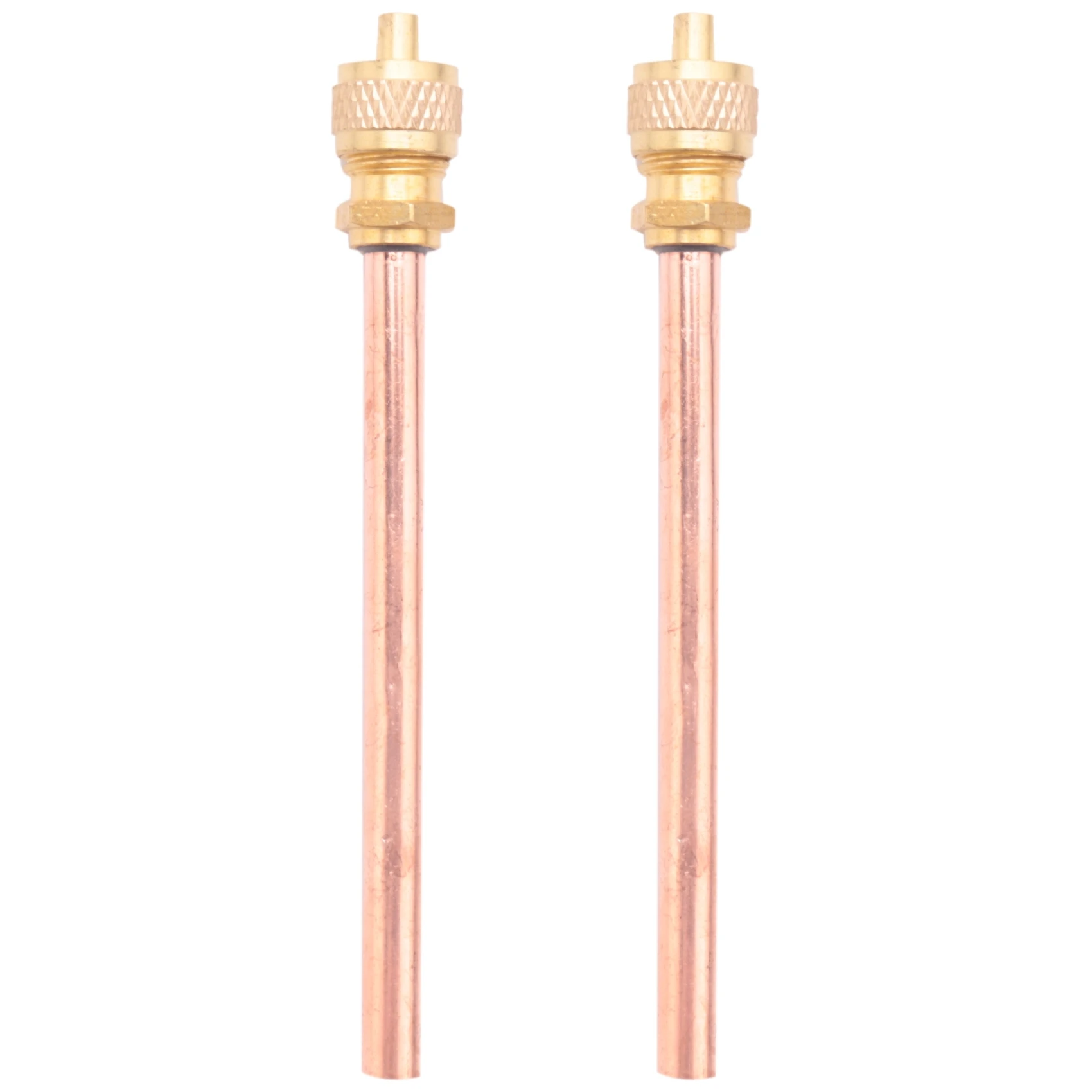 10 клапанов 1/4 дюйма SAE x 1/4 дюйма OD x 4-дюймовый стержень охлаждения переменного тока