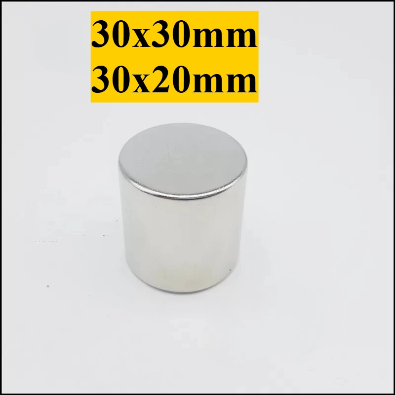 30x30 mm Strong Cylinder Magnet 30x20 mm Round Magnets 30x20mm For Home Refrigerators, Offices DIY 30*30 mm