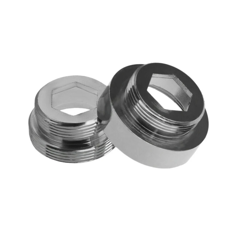 Faucet Adaptor Tap Aerator Connector Brass Easy To Install Replacement Water Saving Kitchen Outside Thread High Quality