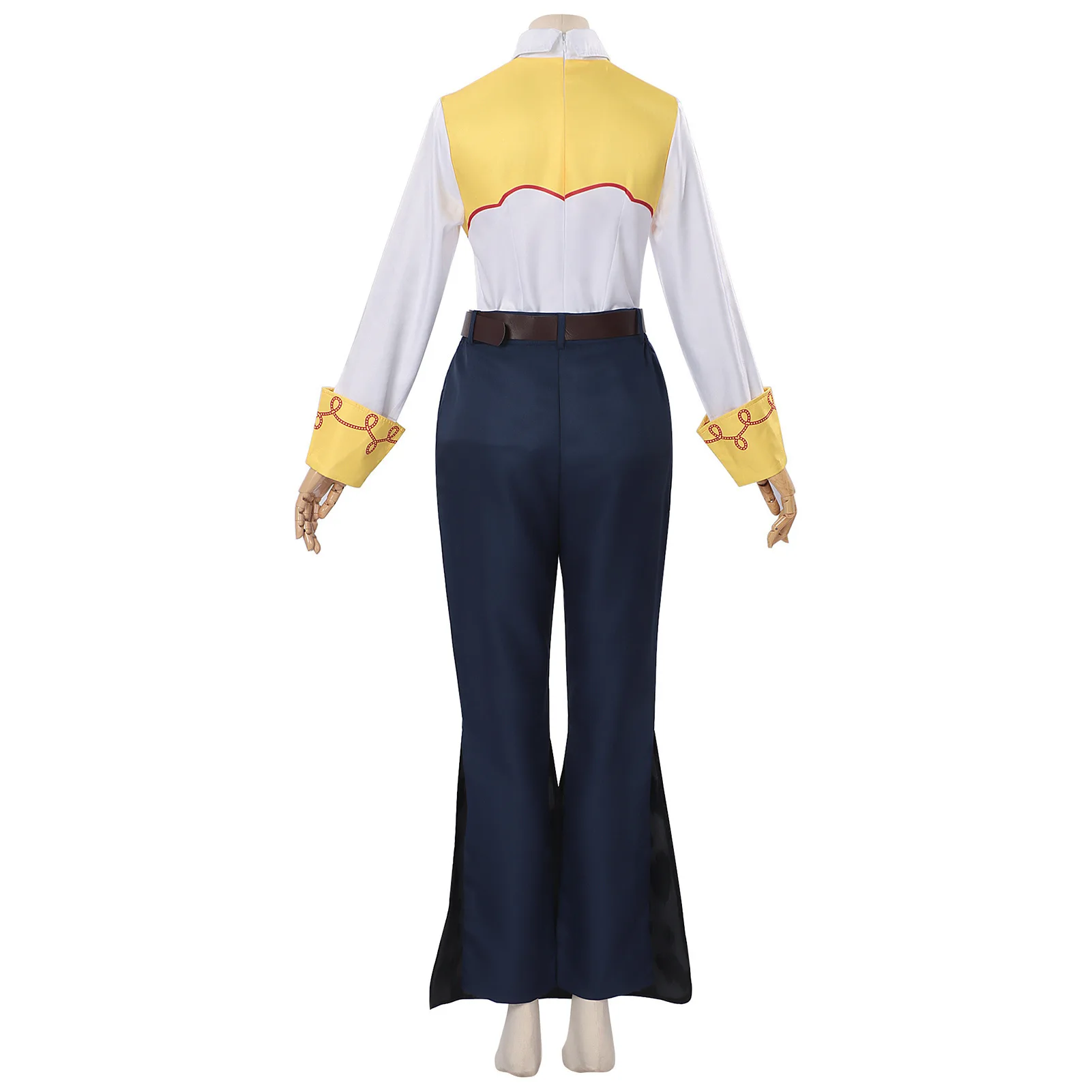 Anime Andy Davies's Toy Woody Jessie Cosplay Costume Western Cowboy Uniform Set Hat Men Women Halloween Party Role Play Outfits view 6