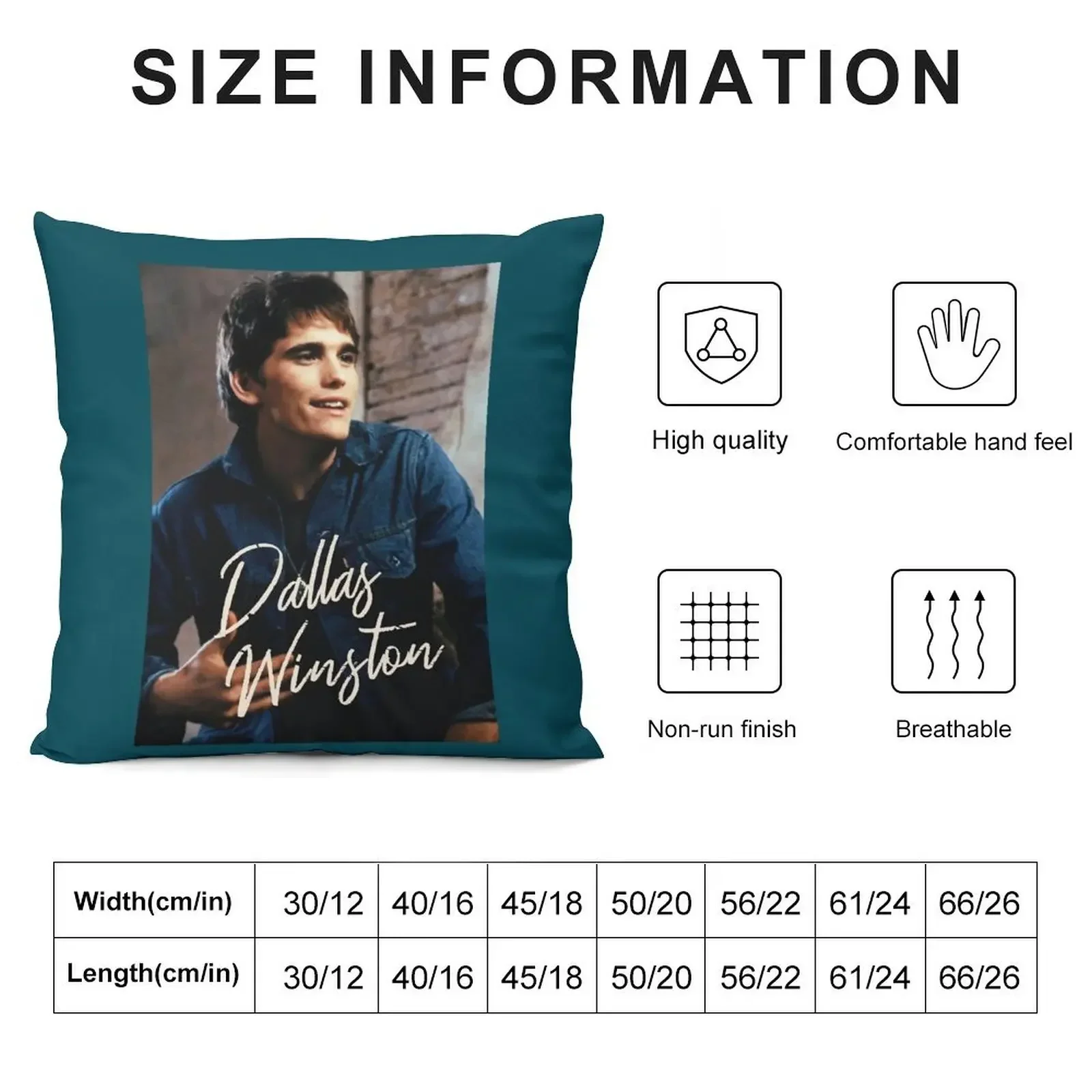 Dallas Winston The Outsiders 80s movie Throw Pillow anime girl Throw Pillow luxury sofa pillows pillow