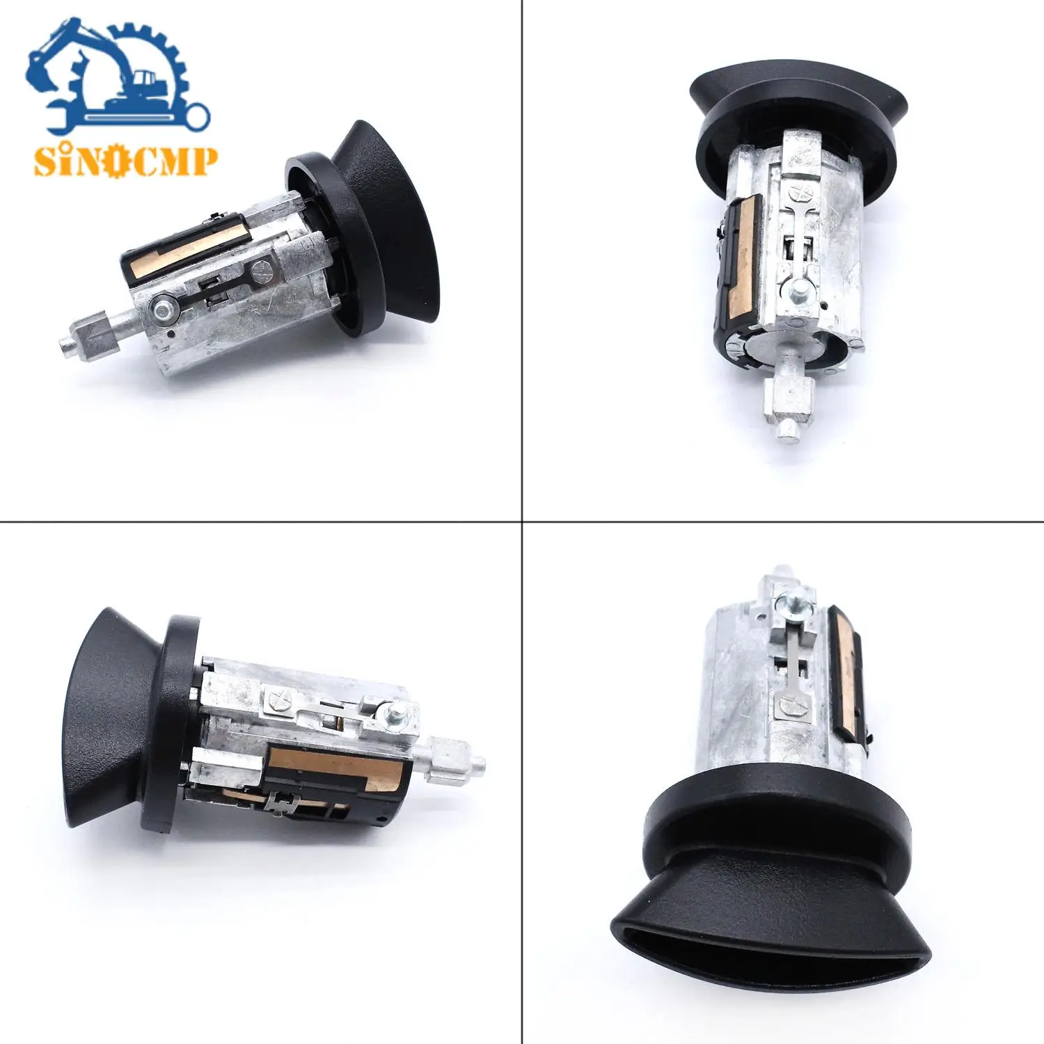 1Set Ignition Lock Cylinder Key 1L3Z11582A For F250 F350 Super Duty 1997-2007 Car Wash Maintenance Car Lock Car Accessories