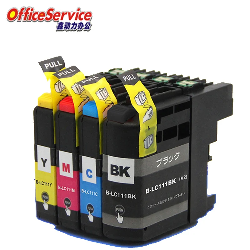 LC111 Ink Cartridge Compatible For Brother MFC-J980DN DCP-J552N  DCP-J752N DCP-J557N DCP-J757N  printer