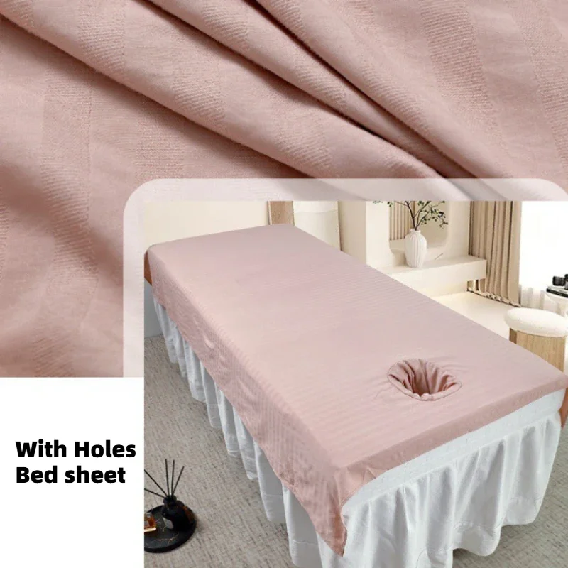 Dirt Resistant Protective Bed Sheet Four Colors and Non Deformable Dust-proof and Oil Proof Bedspread Massage Dedicated Bedding
