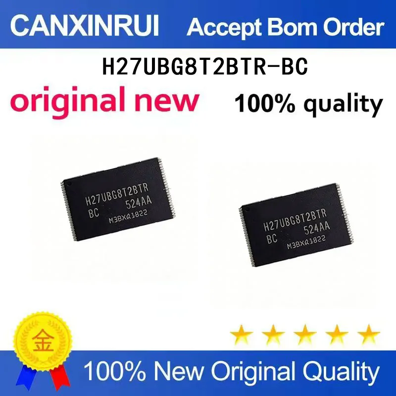 

(5-100 Pieces) New H27UBG8T2BTR-BC H27UBG8T2BTR TSOP48 spot chip IC
