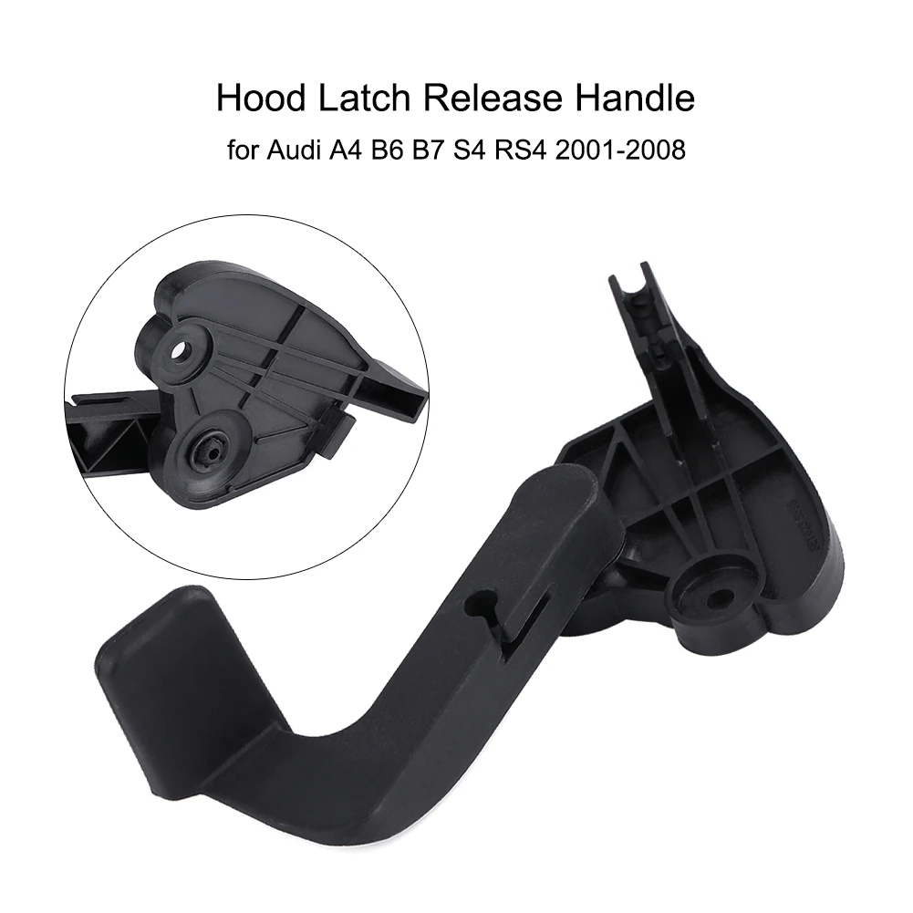 

Car Hood Bonnet Release Lever Latch Handle For Audi A4 B6 B7 S4 RS4 2001-2008 8E1 823 533 B