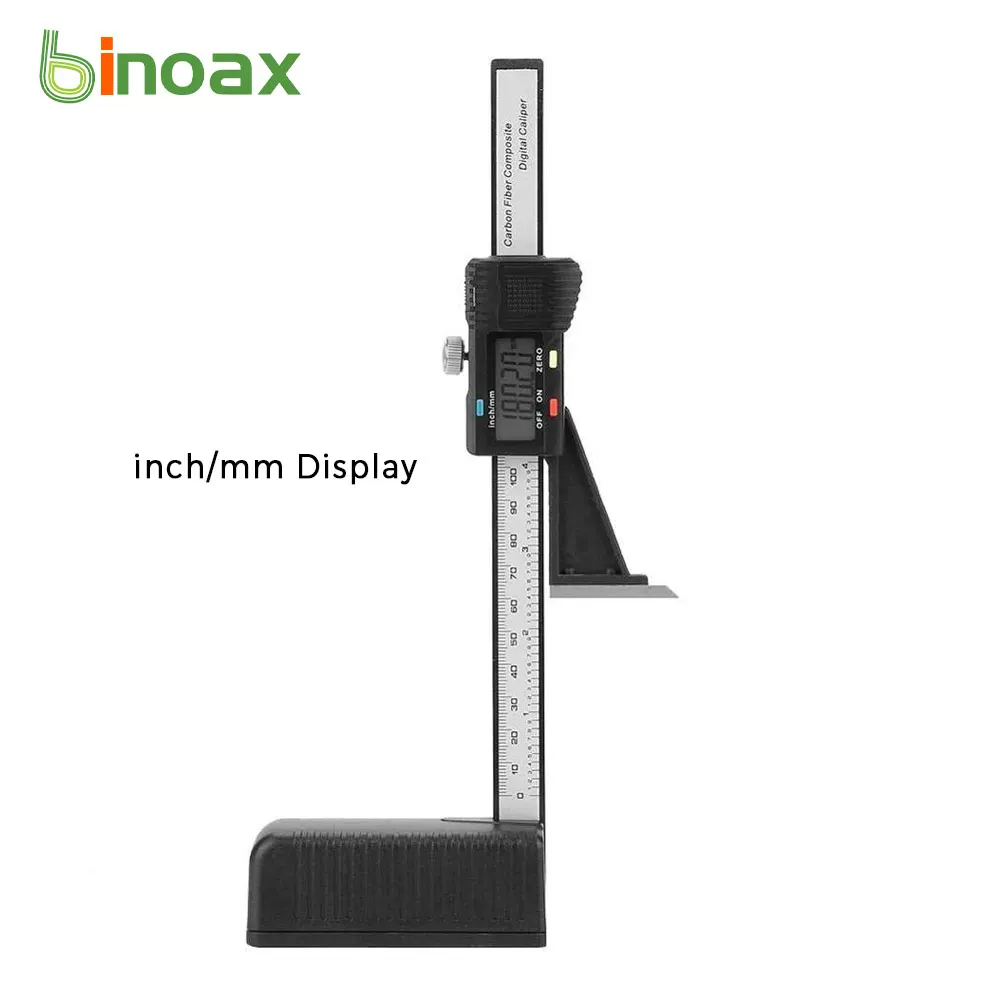 

Binoax 0-150mm Digital Display Height Gauge High Precision Depth Aperture with Magnetic Self Standing Feet