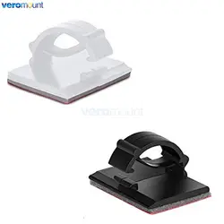 50x Self Adhesive Wire Bundle Holder Tie Mount Clip for 10mm wide Flexible LED Strip Lights Connector Suitable Led Strip Holder