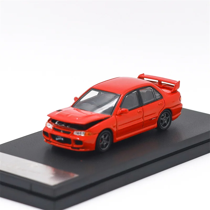 Modèle de voiture miniature en métal moulé sous pression Fuji 1:64 Lancer EVO III GRS Evolution, cadeaux