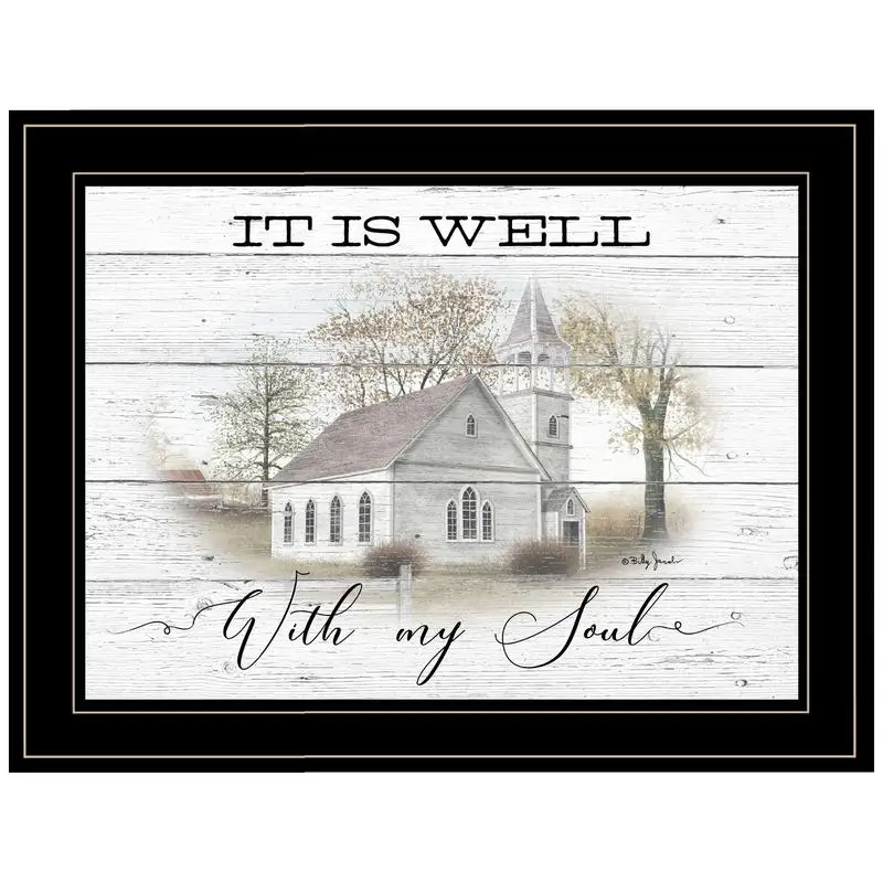

It Is Well Framed Print, Ready to Hang, Black Frame
