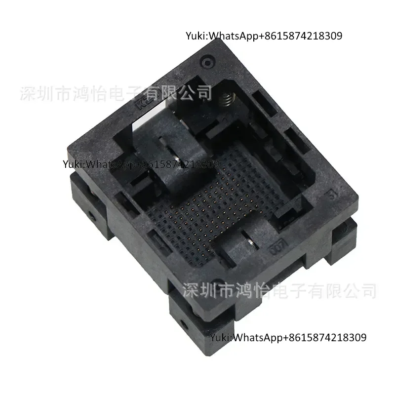 Burning seat BGA132/88 down pressure aging seat test seat size 12 * 18 SSD hard disk chip aging test