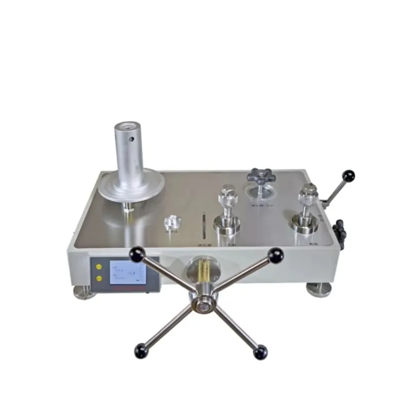 Digital Hydraulic Dead Weight Tester Pressure Calibrator 1000bar Piston Comparator