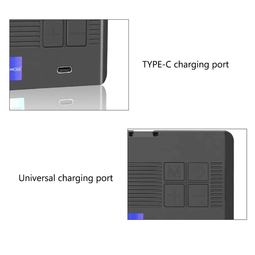 RGB الفيديو الضوئي 2700-6500K يده ملء الضوء التصوير الإضاءة لوحة الضوء المحمولة للتصوير الفوتوغرافي مدونات الفيديو #5