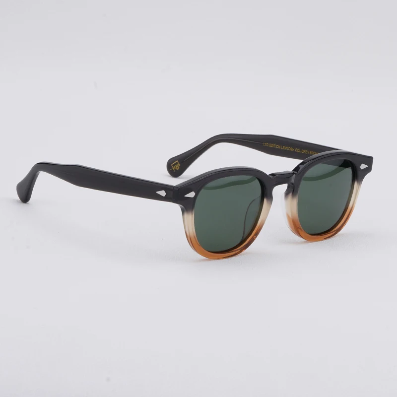 49 Size Lemtosh Sunglasses Quality Acetate For Men Women Designer Brand Tortoise Black Frame Vintage Sun Glasses Gradient lense