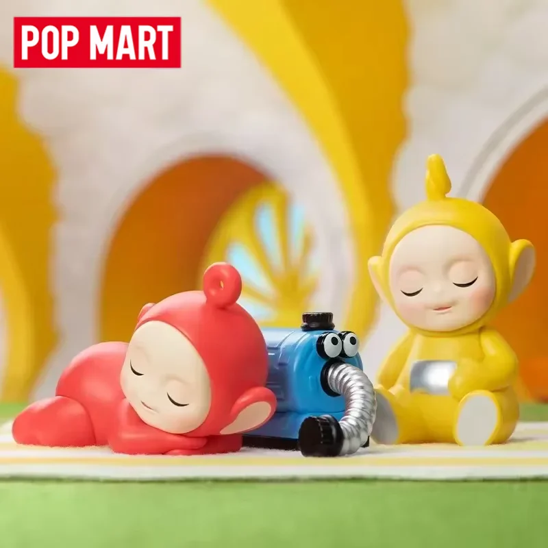 

POP MART телепузики-компаньон серии Mystery Box натуральная глухая коробка Guess сумка орнамент фигурки домашний декор настольные куклы модель