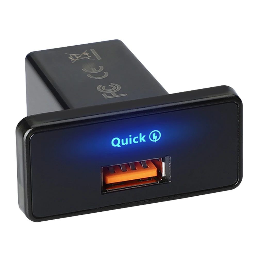 18 واط/30 واط PD نوع C/USB شاحن سيارة مقبس الطاقة شحن سريع USB مهايئ شاحن الهاتف لوحة ل مركبة بحرية ATV شاحنة تخييم #5