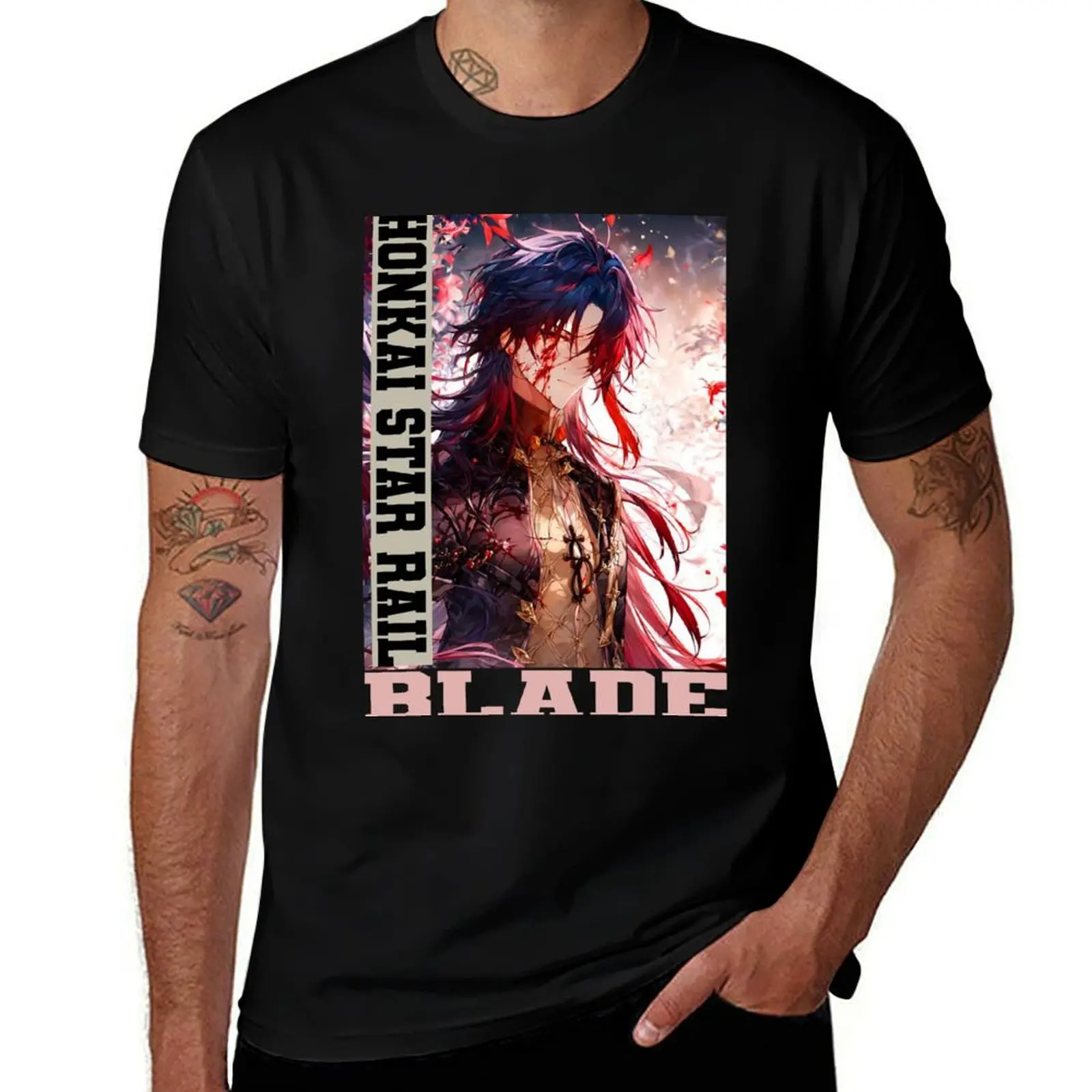 

Blade - Honkai Star Rail T-Shirt t shirts for man graphic funny man graphic t shirt
