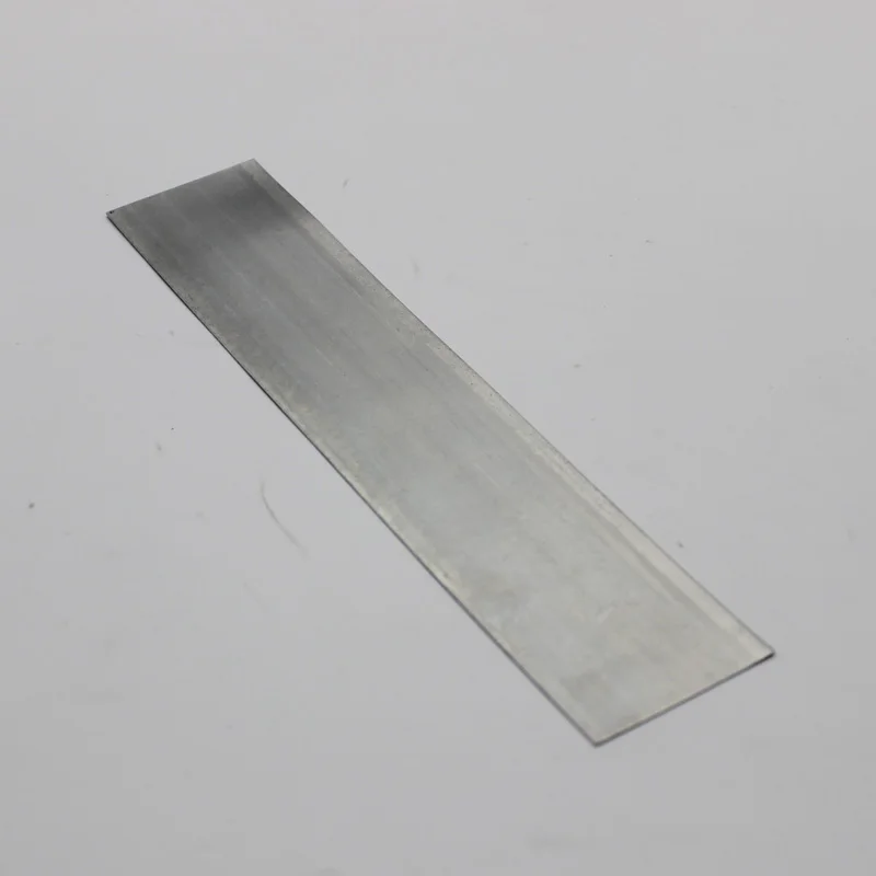 Pure Zinc Sheet Anode For Plating Kit Jewelry Making 0.5x50x250mm