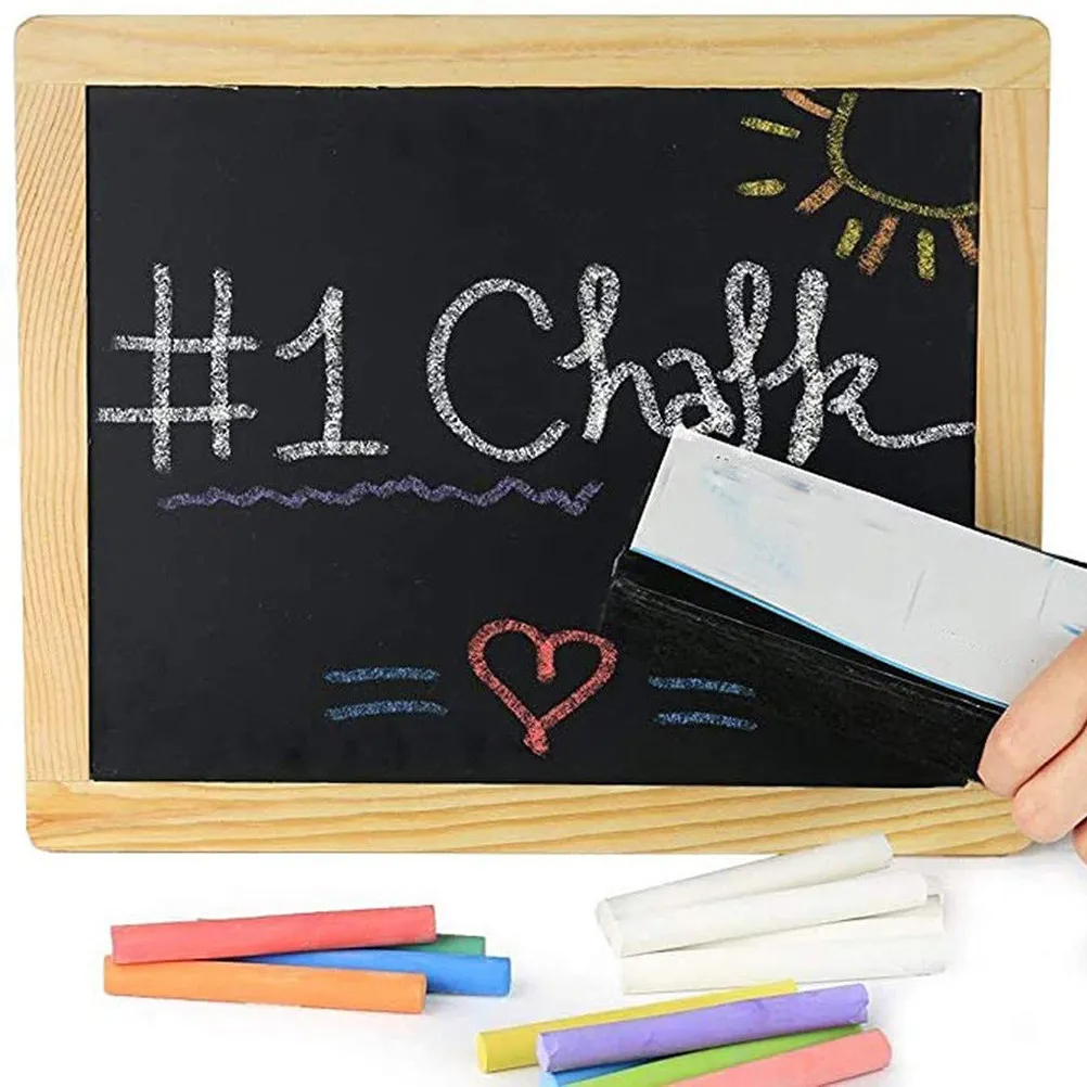

4 Boxes Dust-Free Chalk Set for Teachers High-Molecular Polymer Chalks Colorful White Chalkboard Writing Painting School