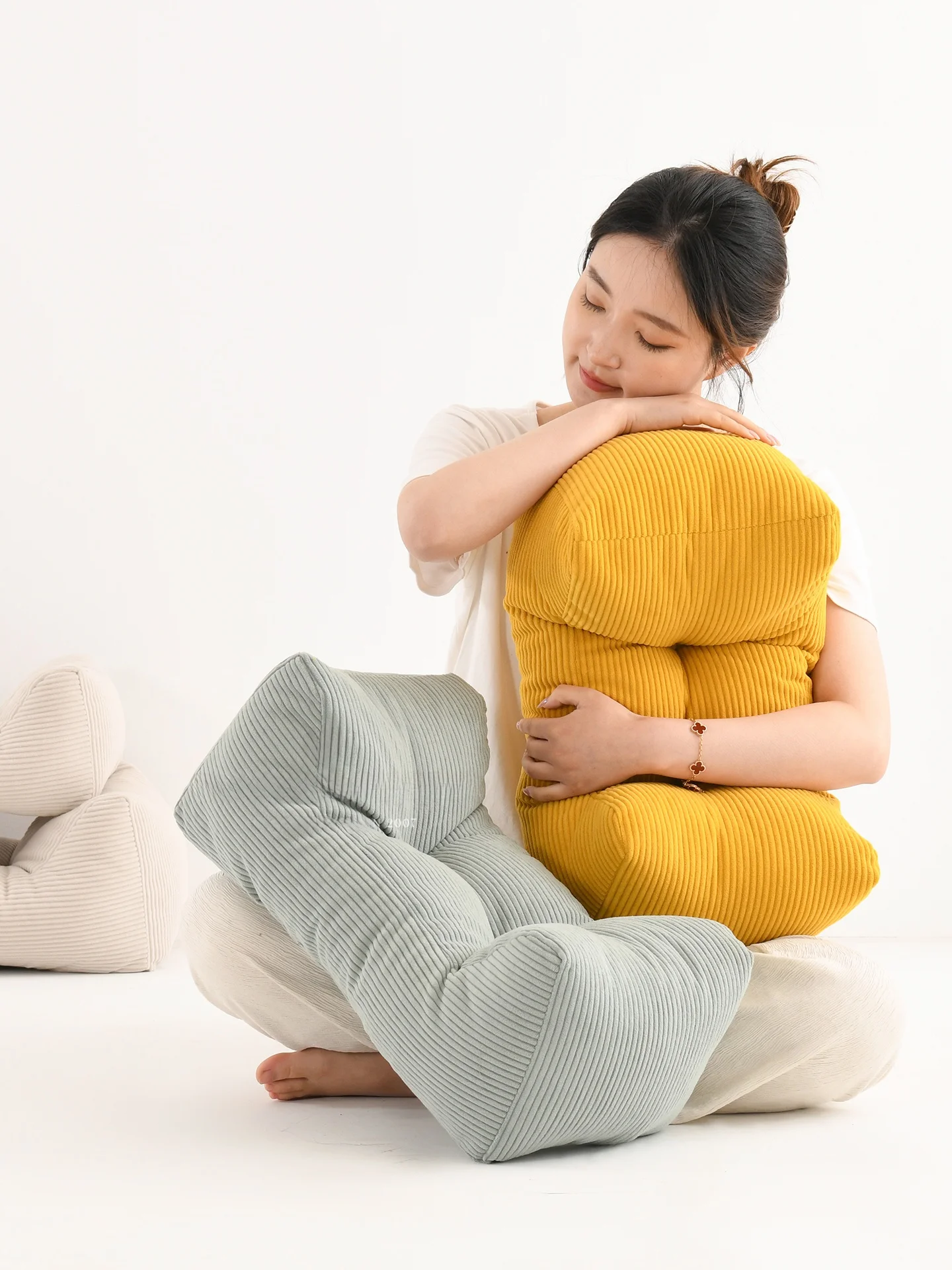 

Офисный стул Ba Подушка для поддержки Поясничная защита S Подушка Barest Pad Домашнее использование Nordic Sle Чистый цвет Спальня