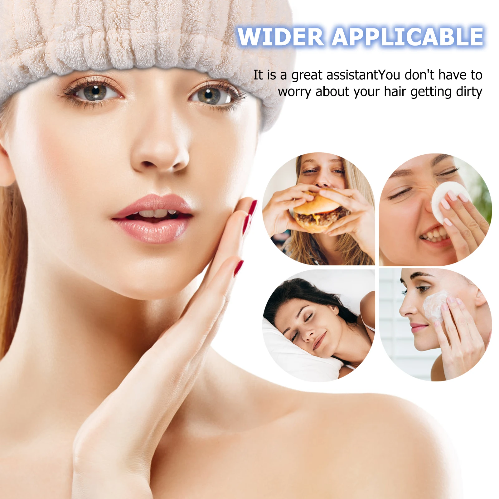 

4pcs Quick Dry Wraps Thickened Towel For Women Fast Drying Cap Comfortable Water Absorption Drying Head Towel Gym Travel Shower