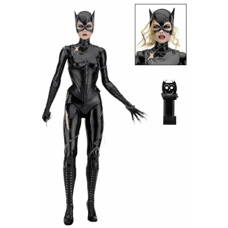 NECA BatKing 1ram 4 Penguin Cat Woman Keaton 18-inch Doll Model Hand-made Furnishings Like Collection