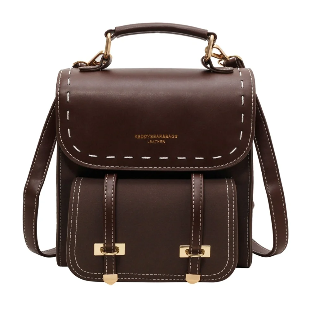 

Simple Casual Tote Bag, Fashionable Bag, 2025 New High-End Commuting Backpack, Versatile Retro Baguette Bag, Student Backpack