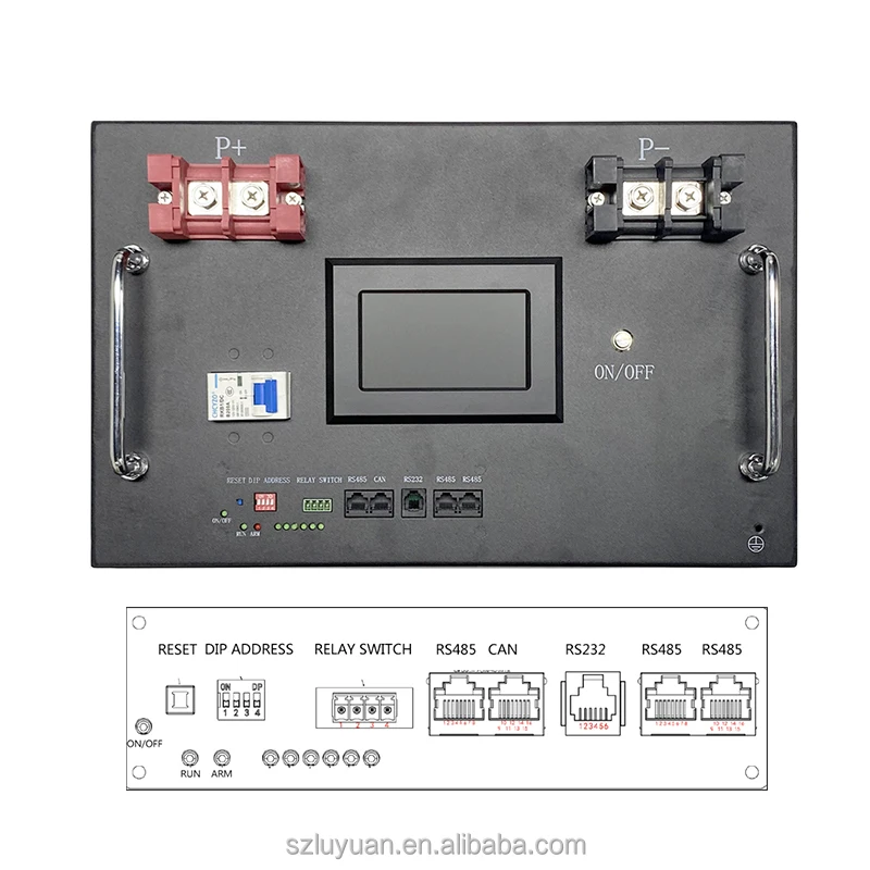 Luyuan DIY Battery Box/Case for JK Inverter BMS for 16S 48V 8S2P 280AH 304AH Battery Pack with compression battery device