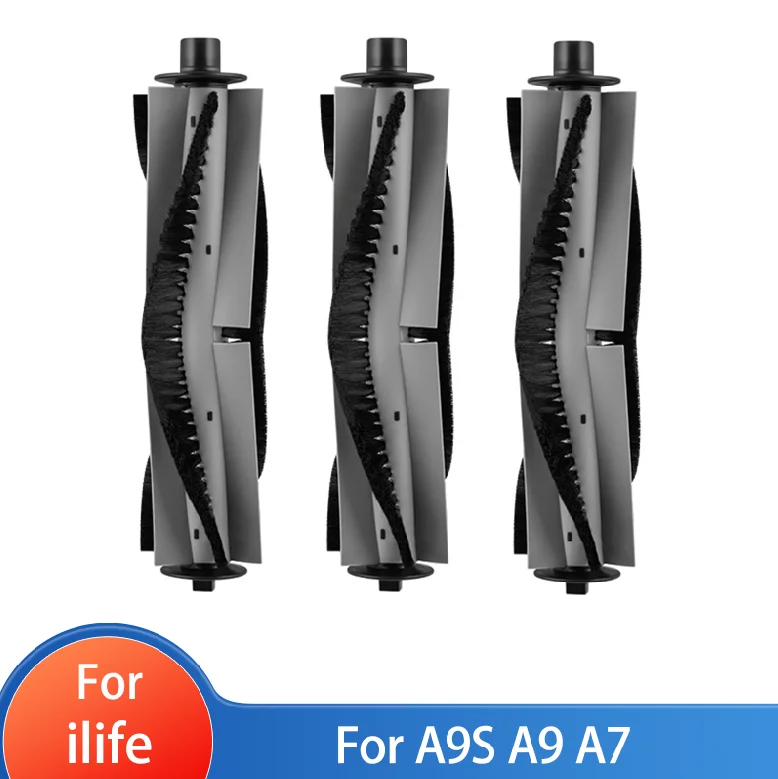 Roller Brush for  ILife A9S A9 A7 Robot Vacuum Cleaner Silvercrest Ssra1 SSR1 Replacemet  Spare Parts