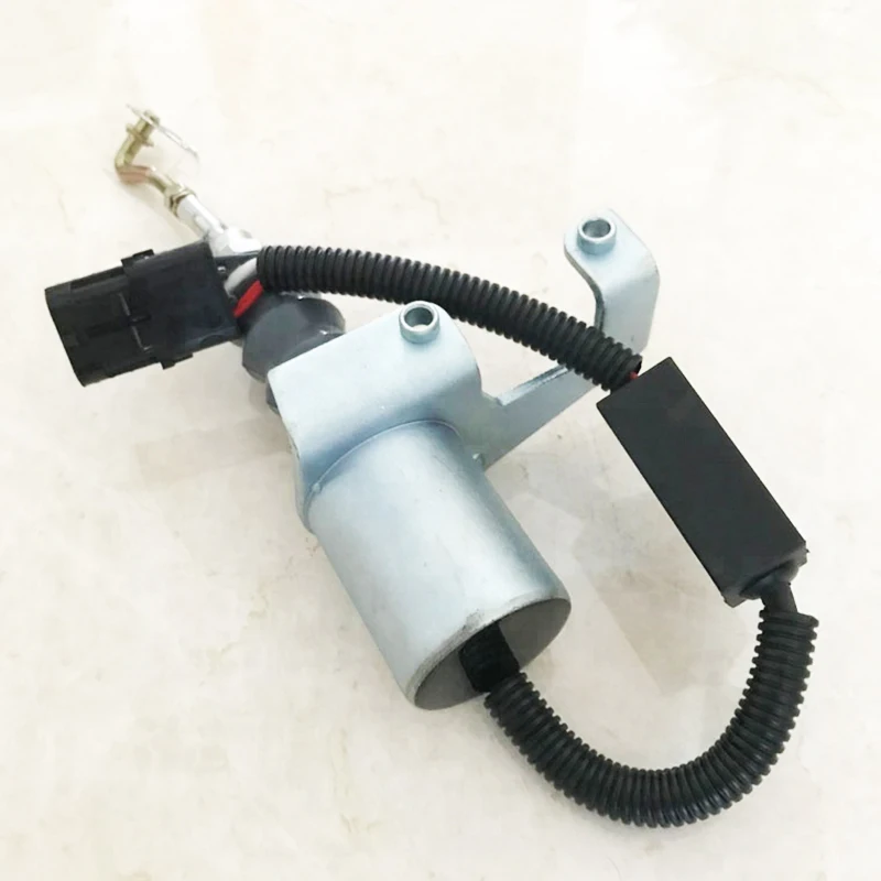 Original High Quality New for 3974947 24V Fuel Shut Off Solenoid Valve Sa-3742-24 for Cummins 5.9L 6Bt Engines