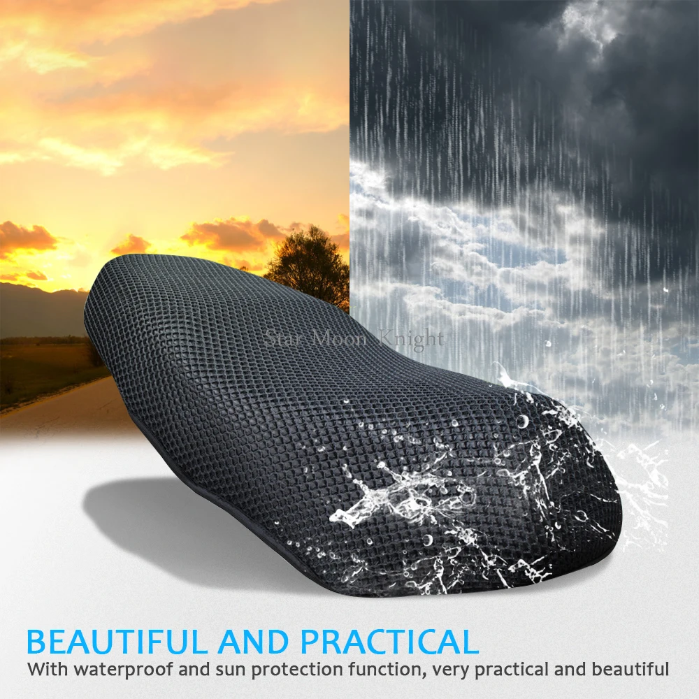 For Suzuki V-Strom VStrom DL650 DL1000 DL250 DL 650 1000 Nylon Fabric Saddle Seat Cover Motorcycle Protecting Cushion Seat Cover