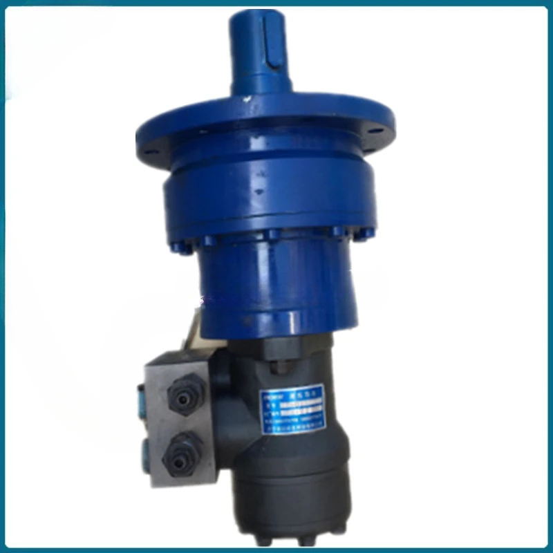 High quality oil motor reducer+motor+valve with low speed and high torque