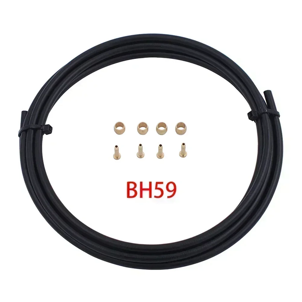 BH59 52g/set Bicycle Hydraulic Brake Hose Set Set Brake Hose Set Nylon Bicycle Hydraulic Brake Hose Set Braided Hydraulic