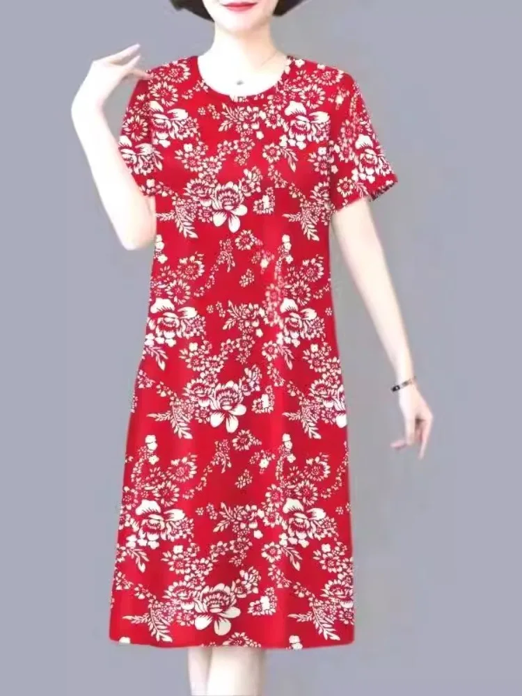 เสื้อผ้าไหมพิมพ์ลายดอกไม้หรือ Sve ผู้หญิง Dr Summer 2024 ใหม่ Sle ปกปิดหน้าท้องเสื้อกระชับสัดส่วนพร้อมผ้าเช็ดหน้า