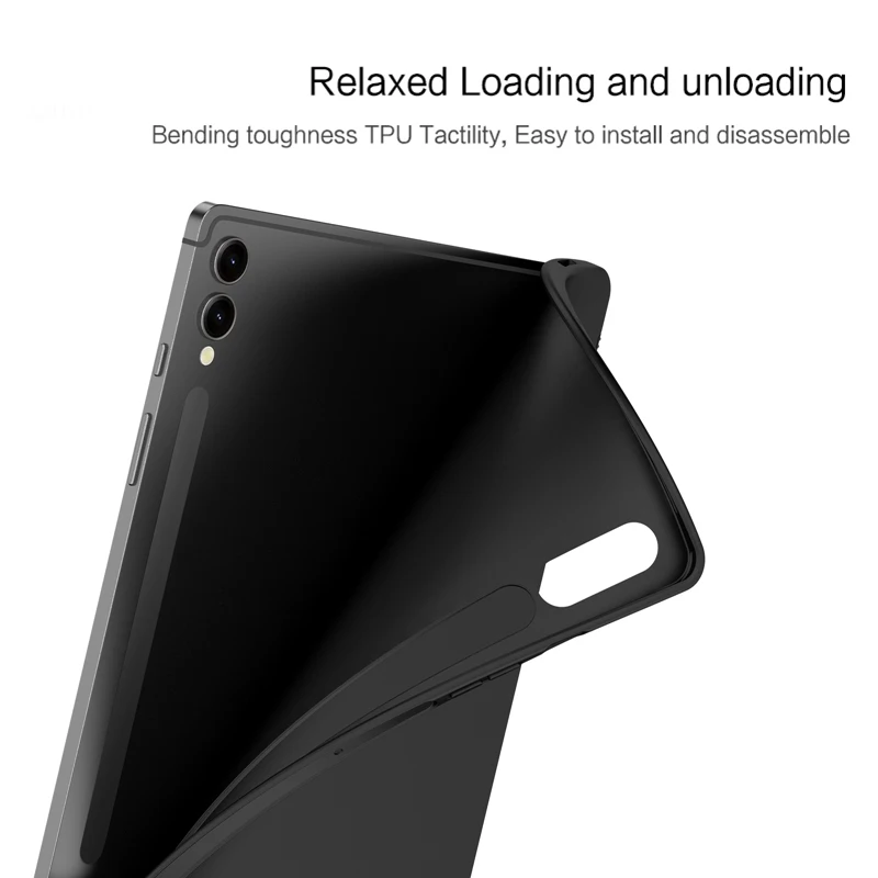 Soft Case For Samsung Galaxy Tab A9 Plus A9+ 11 in for Ta S6 Lite A8 S9FE S10+ S7 S8 S9 S10 FE Plus Ultra Tablet TPU Shell Cover