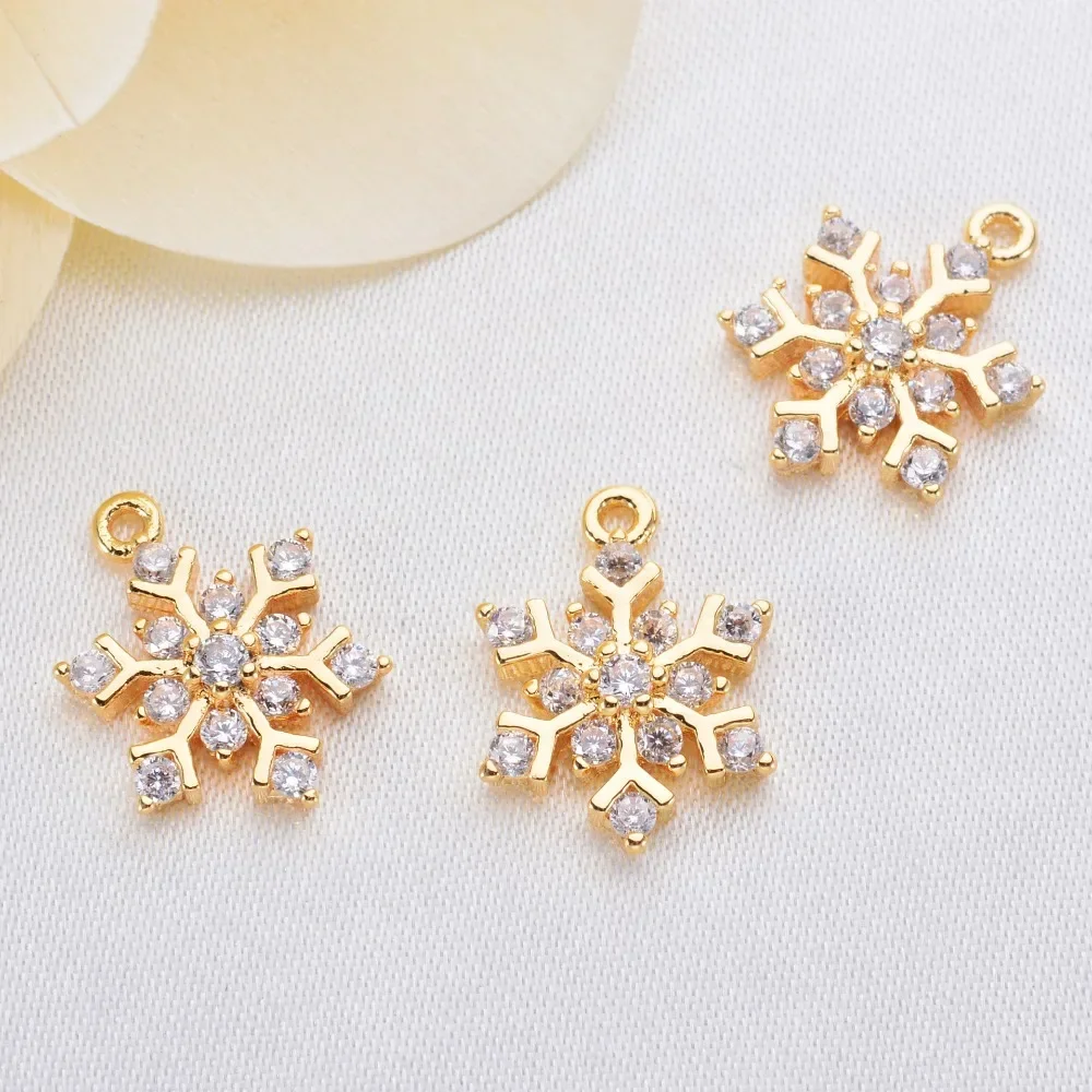 (1589)4PCS 14x11MM 24k Gold Color Brass With Zircon Robot Charms Pendants High Quality Diy Jewelry Findings Accessories