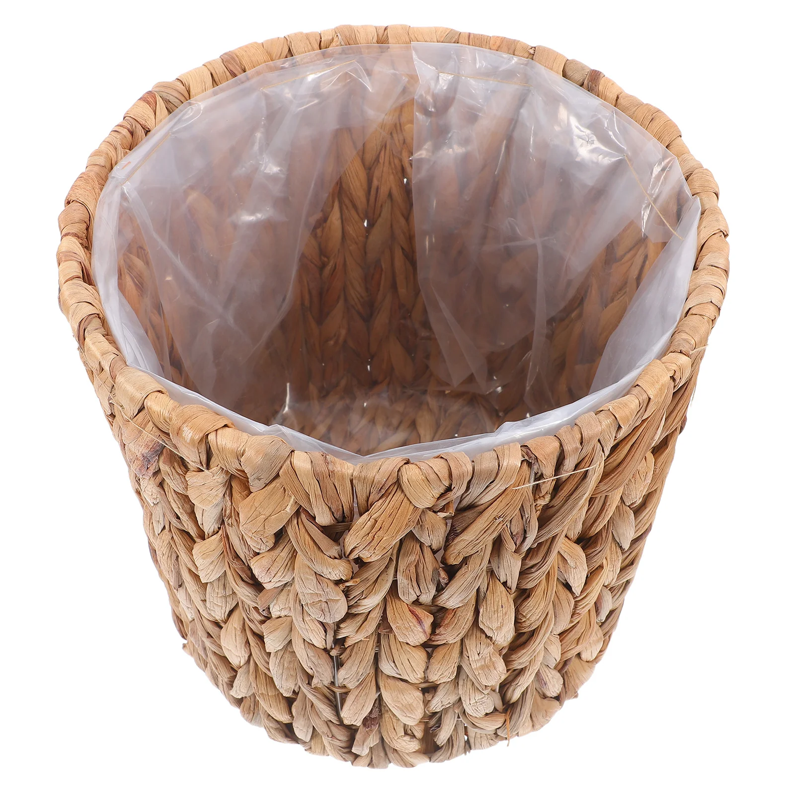 

25X25Cm Handmade Seagrass Woven Baskets For Plants Indoor Decorative Storage Basket Lightweight Portable Planter Container Home