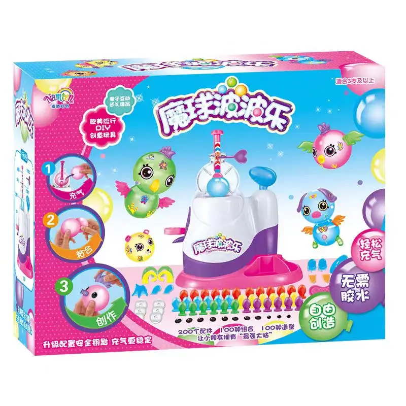 بالونات فقاعات سحرية على شكل كرة سحرية، ألعاب كرتونية مصنوعة يدويًا، بالونات قابلة للنفخ، ناعمة ولطيفة، طراز عالمي