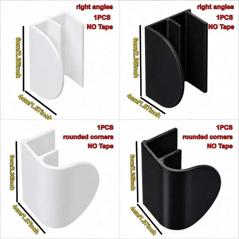 Clip On Cabinet Drawer Handle No Drill Snap Fit Pull Grip Replacement Knob For Furniture Door Drawer Decoration