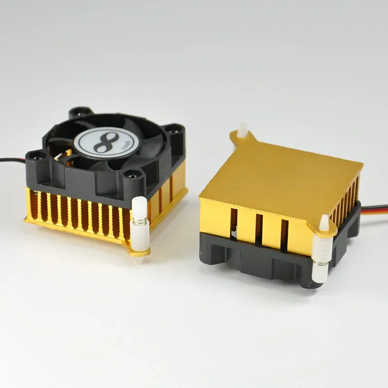 Nanqiao North Bridge main board chip, radiator hole distance 60mm 6cm 5V12V 4cm small fan, heat sink